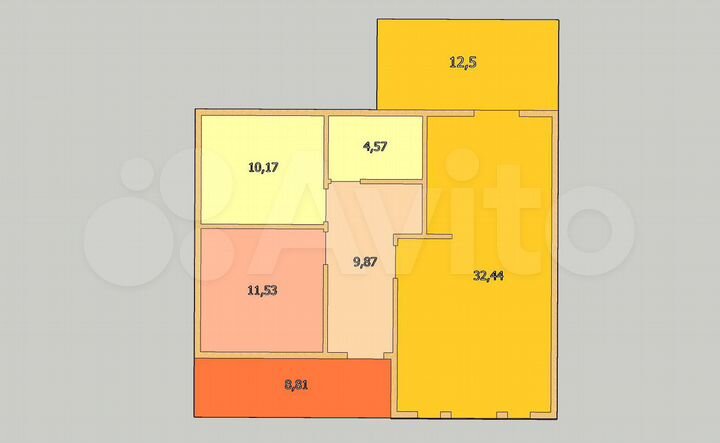 Дом 97,5 м² на участке 6 сот.
