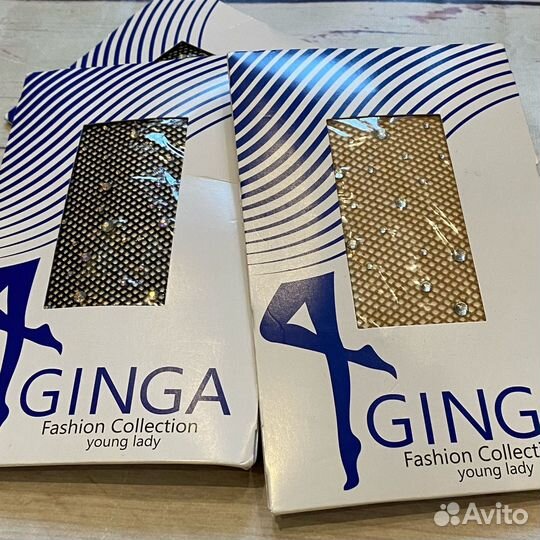 Колготки сетка со стразами