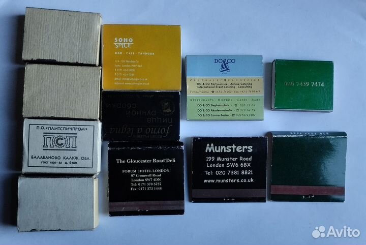 Спички в коробках