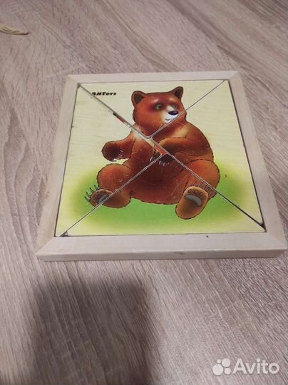 Деревянные пазлы