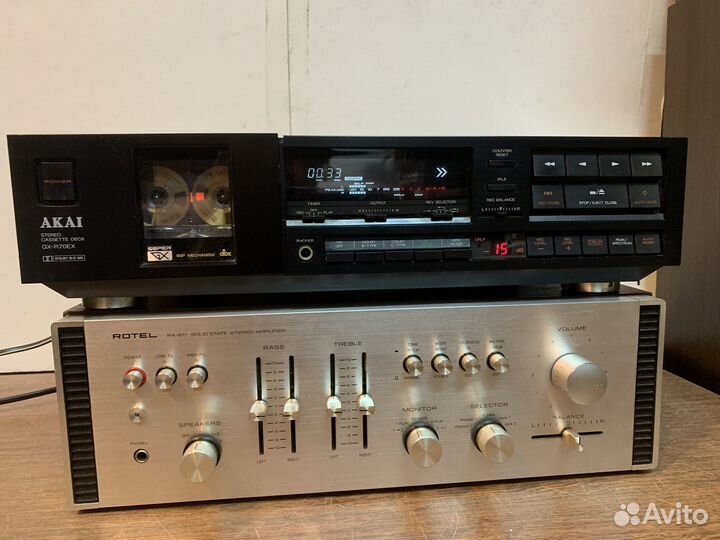 Кассетная дека Akai GX-R70EX black