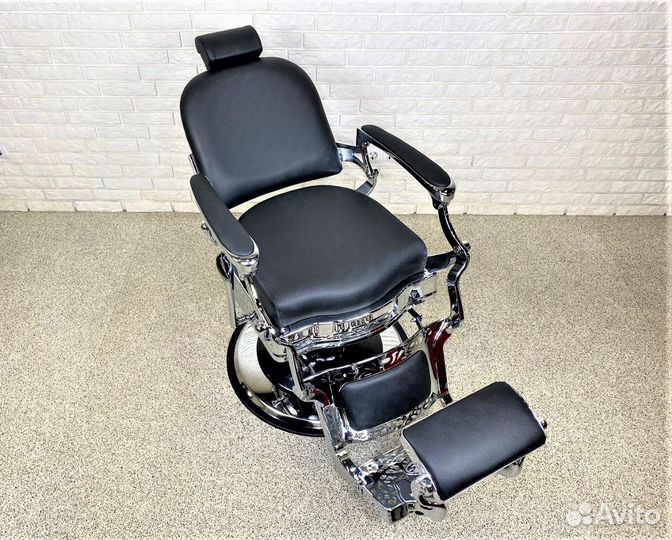 Барбер кресло Montblanc, Chrome L-2003