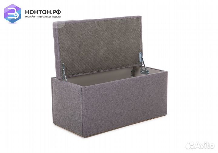 Банкетка Билли серая