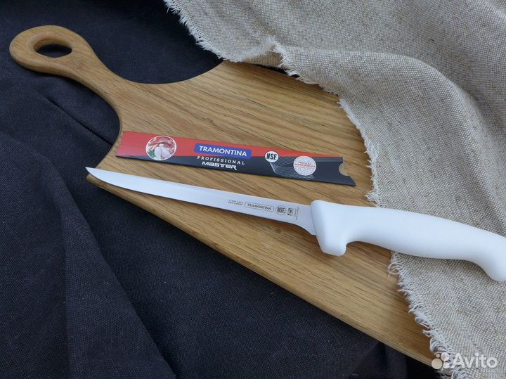 Нож филейный Tramontina - 24603/087. 18см