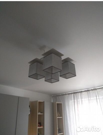 Люстра потолочная Escada 4 лампы, 15 м²