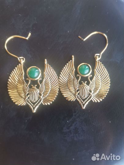 Серьги в винтажной стиле