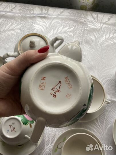 Чайный сервиз СССР 1972г