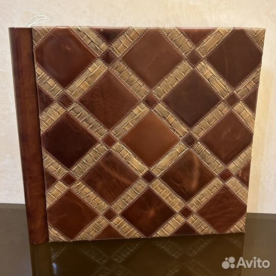 Фотоальбом, натуральная кожа, Италия