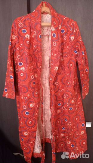 Халат фланелевый