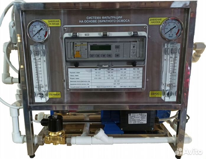 Система очистки воды на основе обратного осмоса