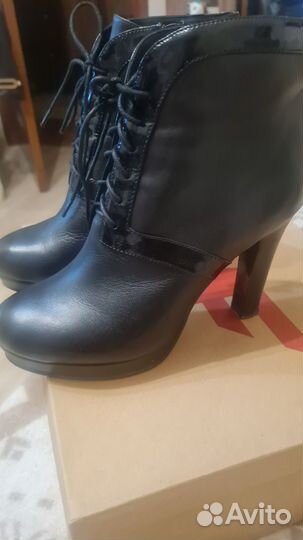 Ботильоны натуральная кожа 39