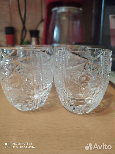 Рюмки хрусталь