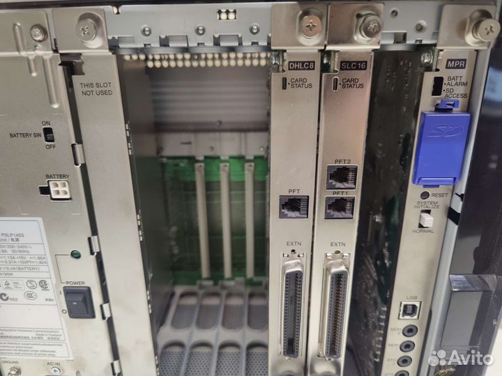 Атс panasonic KX TDA100 комплект