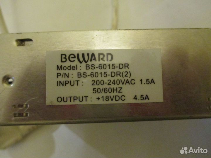 Блок питания 18v