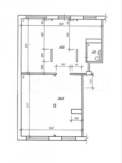 Торговая площадь, 75 м²