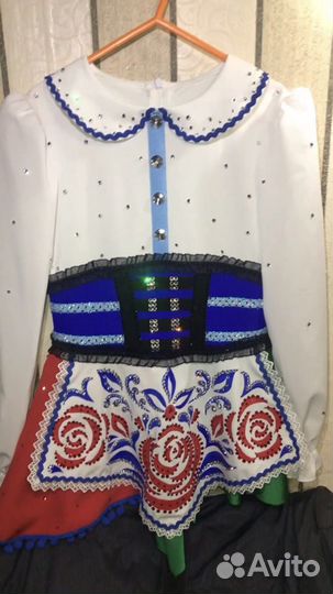 Платье для фигурного катания, костюм для выступлен