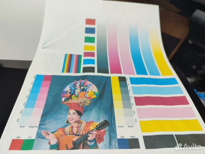 Цветной принтер Epson P50 пробег 1132 стр