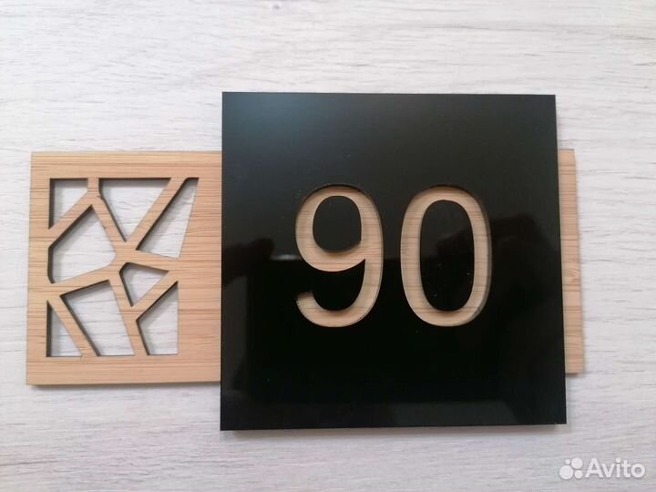 Таблички Номерки на дверь квартир и офисов