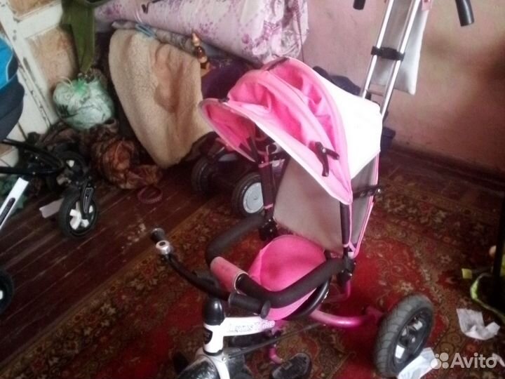 Коляска люлька 3в1 велосипед 3 колесный