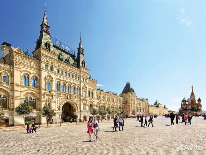 Москва Топ-Экскурсия Красная площадь за час