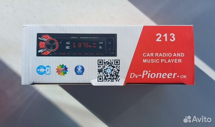 Автомагнитола pioneer с bluetooth