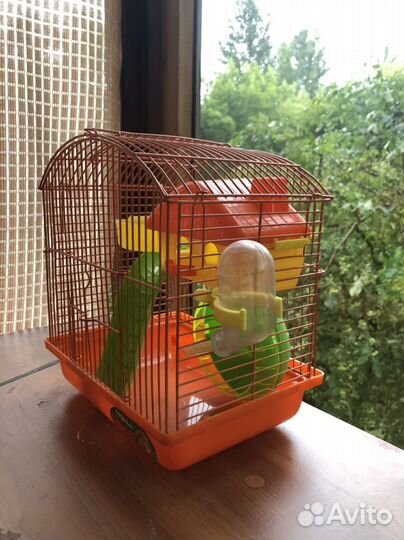 Клетка для хомяка новая