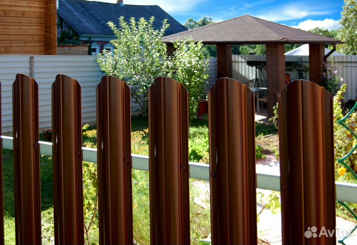 Штакетник металлический от производителя