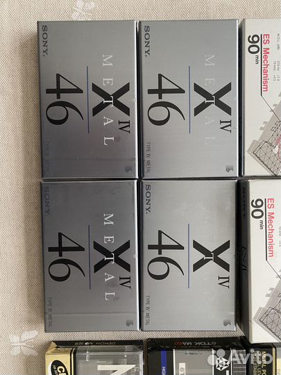 Аудиокассеты Sony, TDK, Denon- Metal новые