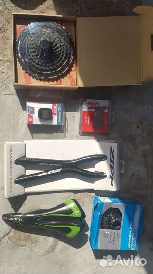 Велозапчасти новые и бу