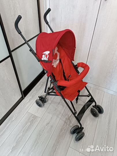 Прогулочная коляска трость бу