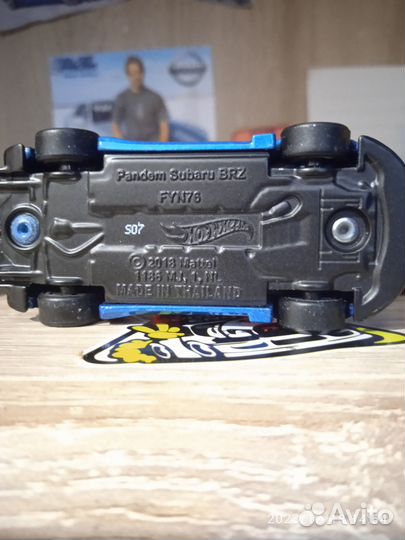 Hot wheels premium pandem subaru brz