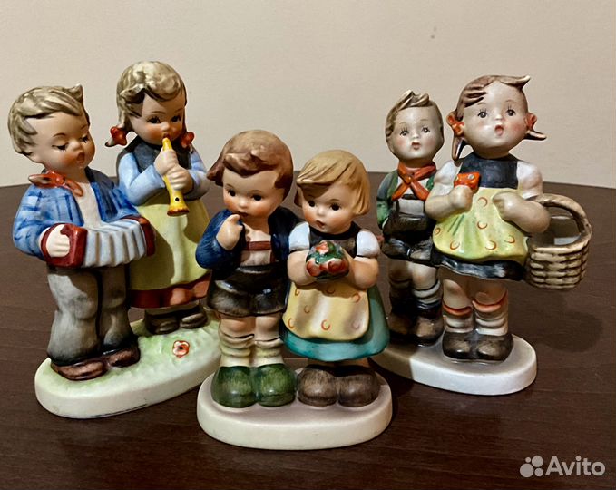 Три статуэтки. Цена за одну. Hummel