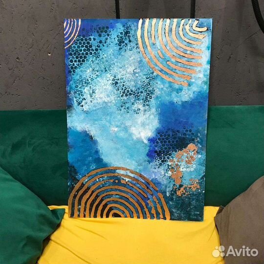 Картина абстракция новоя