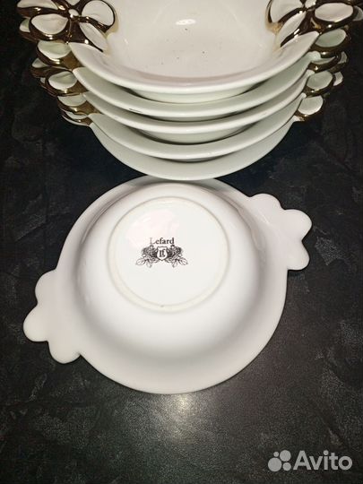 Тарелки суповые фарфор чехия