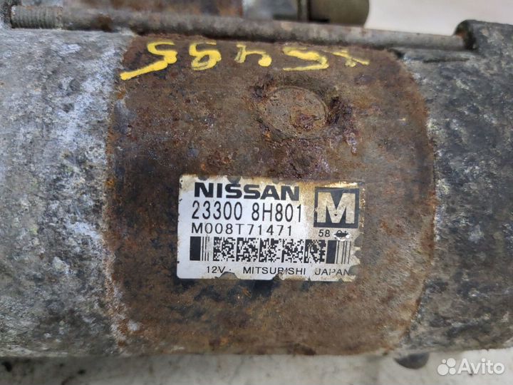 Стартер Nissan X-Trail (T30), 2005