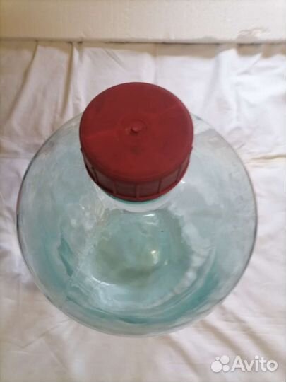 Бутылка стеклянная 20 литров