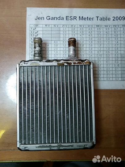 Радиатор печки приора кондиционер hala