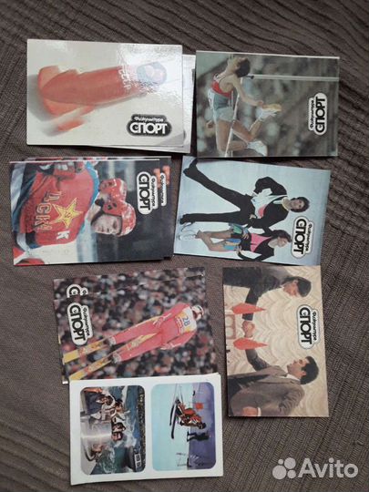 Календарики СССР 70-80х годов