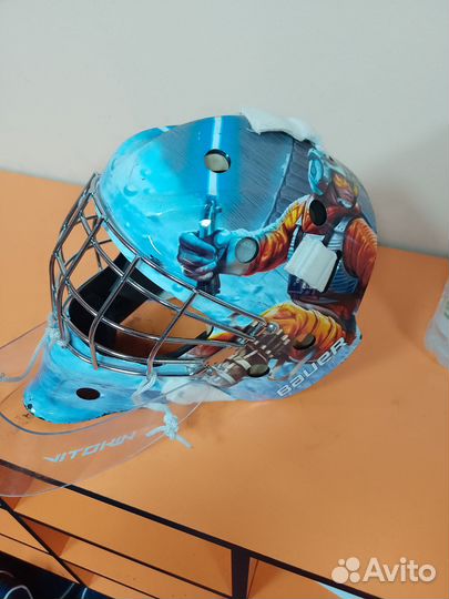 Вратарский шлем bauer