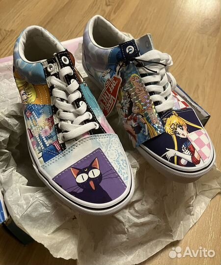 Кеды Vans женские Old Skool Sailor Moon