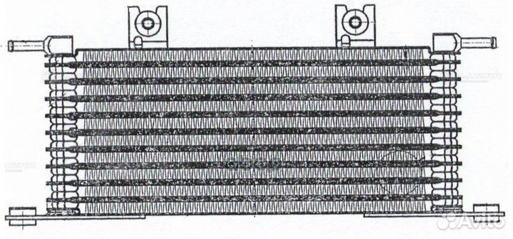 Радиатор масляный nissan X-trail 2.0i/2.5i AT 14