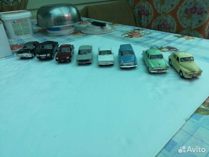 Машинки модели СССР 1 43