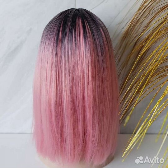 Парик розовый новый прокат продажа