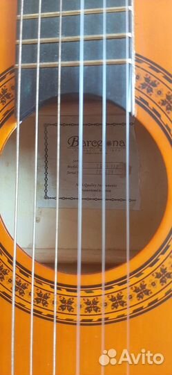 Гитара классическая, размер 1/2, дерево