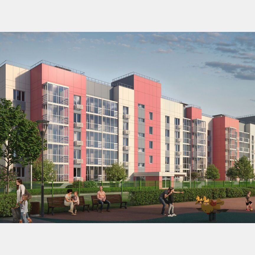 3-к. квартира, 65,4 м², 4/5 эт.