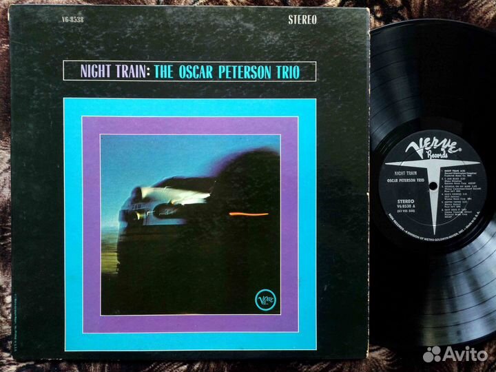 Oscar Peterson Trio – Night Train оригинал US 1962