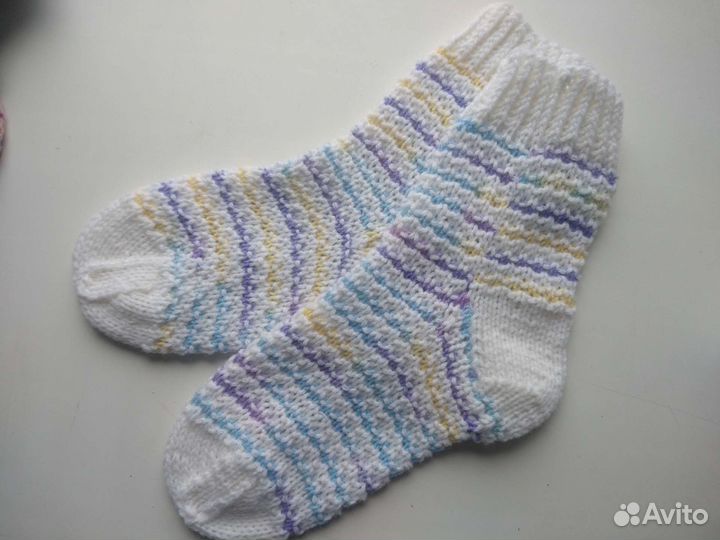 Носки вязаные