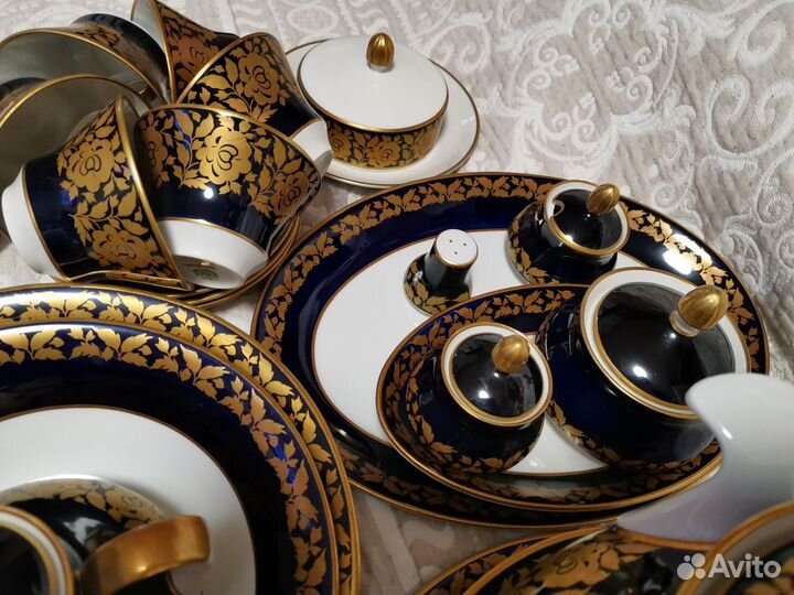 Сервиз из фарфора Weimar cobalt