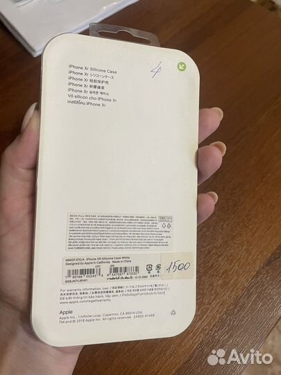 Оригинальный чехол iPhone xr