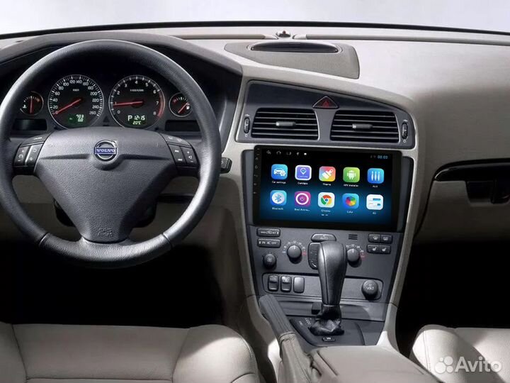 Рамка для android магнитолы в Volvo S60 V70 XC70